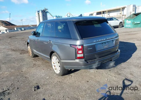 2016 Land Rover Range Rover 5.0L V8 Supercharged из США, поврежденный, VIN SALGS2EF3GA270788